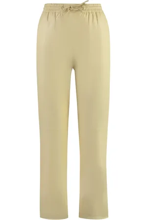 YVES SALOMON Donna, Pantaloni, Giallo, M, new