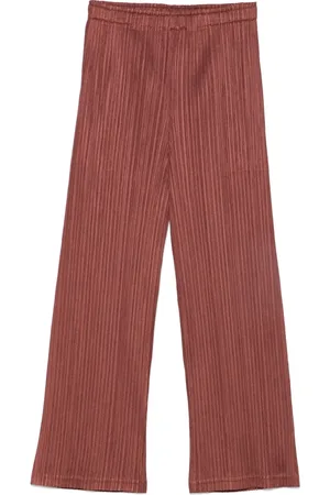Issey Miyake Donna, Pantaloni, Marrone, M, new