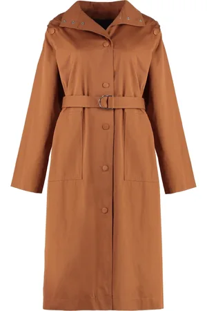 YVES SALOMON Donna, Cappotti, Marrone, XS, new