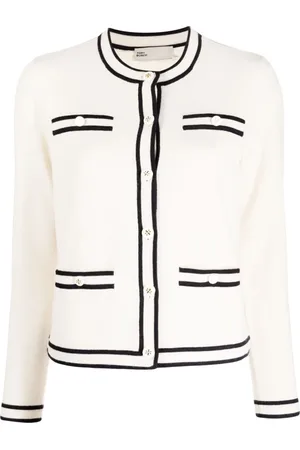 Tory Burch Donna, Maglie, Bianco, M, new