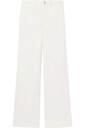 Proenza Schouler Donna, Pantaloni, Bianco, M, new