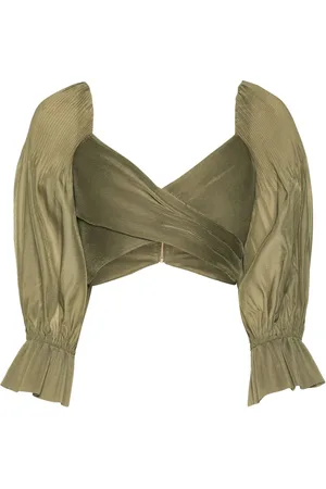 ZIMMERMANN Donna, Camicette , Verde, XS, new