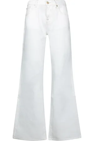 7 for all Mankind Donna, Jeans, Bianco, W31, new