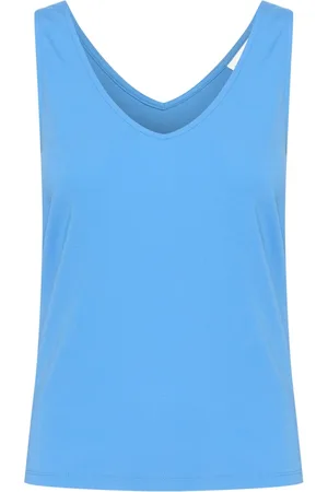 INWEAR Donna, Top, Blu, L, new