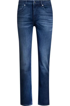 HUGO BOSS Uomo, Jeans, Blu, W33, new