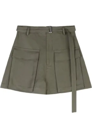TELA Donna, Pantaloncini, Verde, S, new