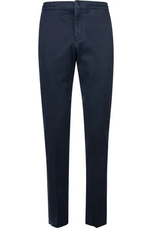 Kiton Uomo, Pantaloni, Blu, W31, new
