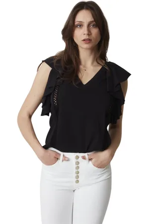 Dondup Donna, Camicette , Nero, M, new