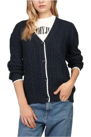 Tommy Hilfiger Donna, Maglie, Blu, M, new
