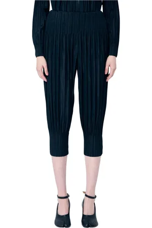 Issey Miyake Donna, Pantaloni, Nero, M, new