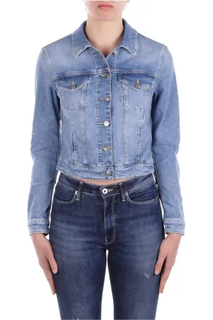 Dondup Donna, Giacche, Blu, M, new