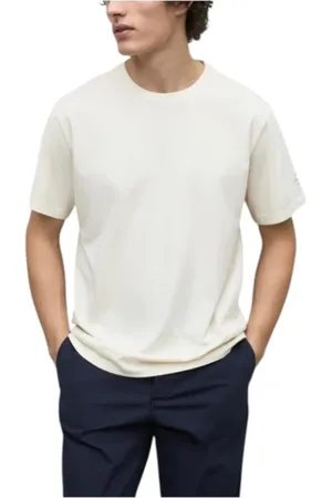 ECOALF Uomo, Top, Bianco, M, new
