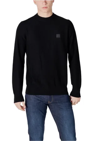 HUGO BOSS Uomo, Maglie, Nero, M, new