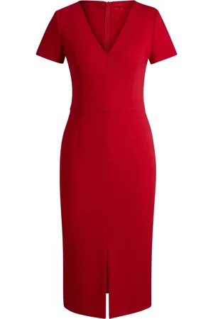 HUGO BOSS Donna, Abiti, Rosso, S, new