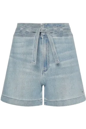 Tommy Hilfiger Donna, Pantaloncini, Blu, W28, new