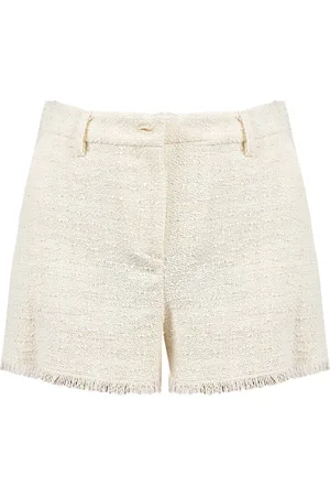 Pinko Donna, Pantaloncini, Bianco, L, new