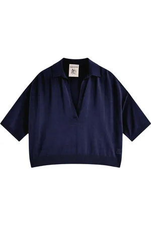 SEMICOUTURE Donna, Top, Blu, M, new