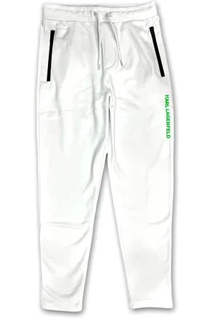 Karl Lagerfeld Uomo, Pantaloni, Bianco, M, new