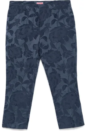 Kenzo Donna, Pantaloni, Blu, S, new