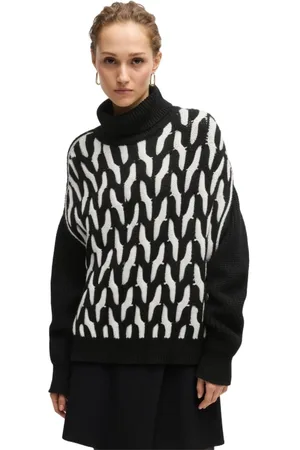 HUGO BOSS Donna, Maglie, Nero, S, new