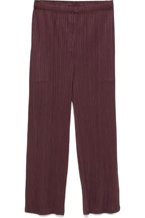 Issey Miyake Donna, Pantaloni, Marrone, M, new