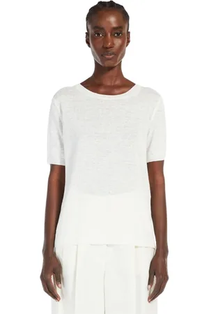 Max Mara Donna, Top, Bianco, M, new