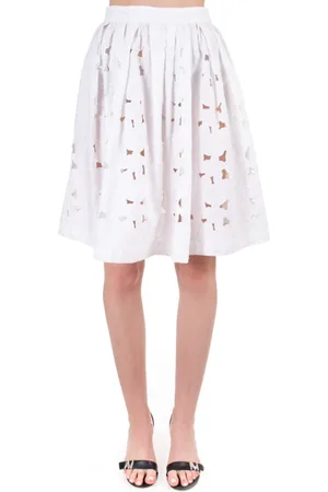 Msgm Donna, Gonne, Bianco, S, new