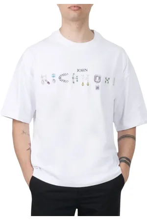 John Richmond Uomo, Top, Bianco, XS, new