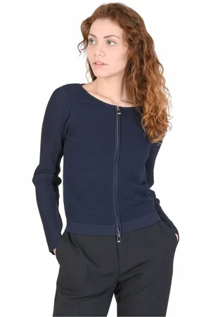 HUGO BOSS Donna, Maglie, Blu, S, new