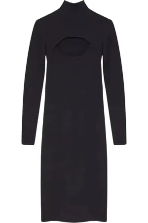 YVES SALOMON Donna, Abiti, Nero, M, new