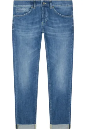 Dondup Uomo, Jeans, Blu, W33, new
