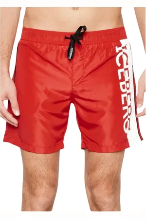 Iceberg Uomo, Costumi da bagno, Rosso, 3Xl, new