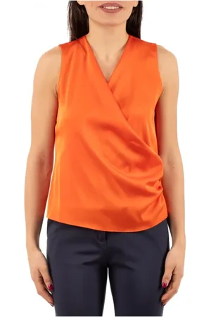 HANITA Donna, Top, Arancione, M, new