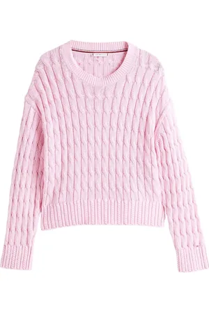 Tommy Hilfiger Donna, Maglie, Rosa, L, new