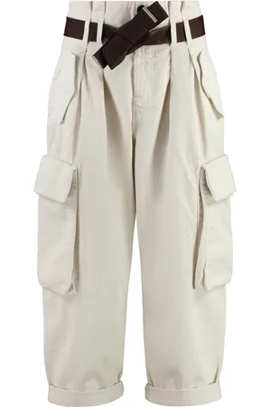 Pinko Donna, Pantaloni, Bianco, S, new