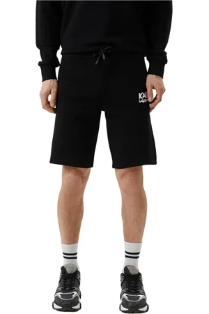 Karl Lagerfeld Uomo, Pantaloncini, Nero, L, new