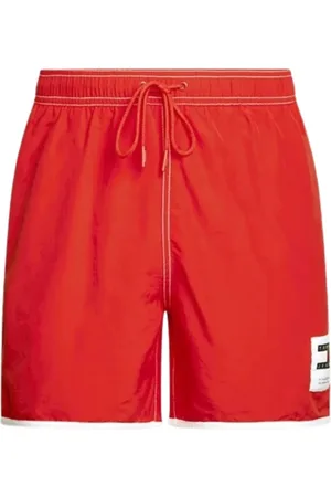 Tommy Hilfiger Uomo, Costumi da bagno, Rosso, M, new