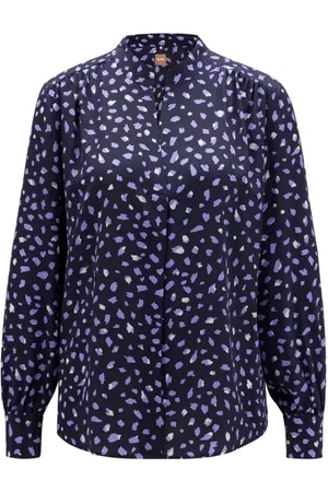 HUGO BOSS Donna, Camicette , Multicolore, L, new