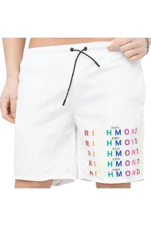 John Richmond Uomo, Pantaloncini, Bianco, M, new