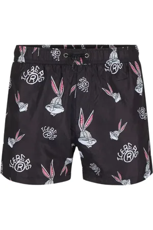 Iceberg Uomo, Costumi da bagno, Nero, S, new