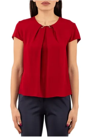 HANITA Donna, Camicette , Rosso, M, new