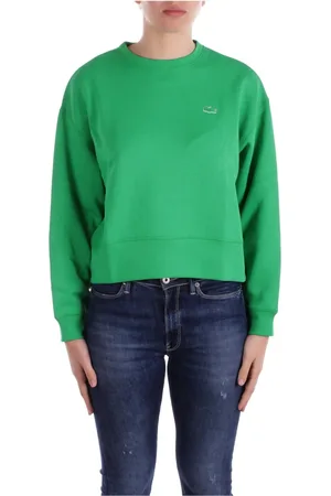 Lacoste Donna, Felpe, Verde, S, new