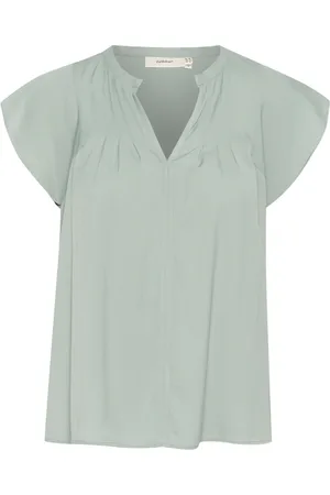 INWEAR Donna, Camicette , Verde, S, new