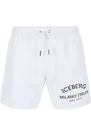 Iceberg Uomo, Costumi da bagno, Bianco, S, new