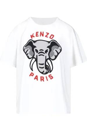 Kenzo Donna, Top, Bianco, M, new