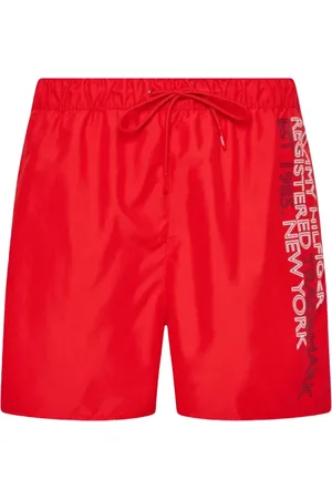 Tommy Hilfiger Uomo, Costumi da bagno, Rosso, L, new
