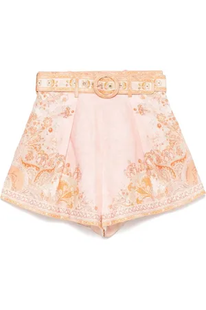 ZIMMERMANN Donna, Pantaloncini, Rosa, M, new
