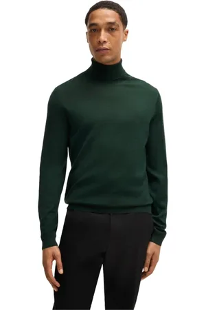 HUGO BOSS Uomo, Maglie, Verde, S, new