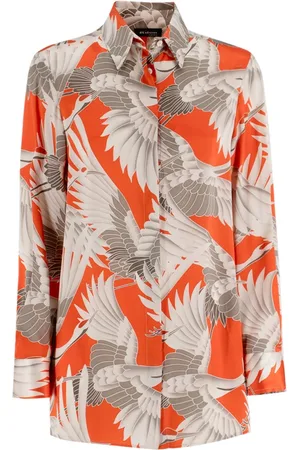 Kiton Donna, Camicette , Arancione, S, new