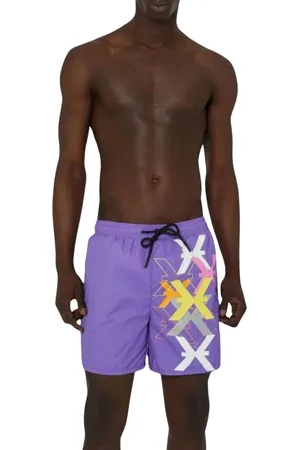 John Richmond Uomo, Costumi da bagno, Viola, XL, new